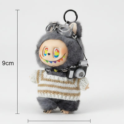 Furry Character Camera Keychain