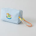 Rocking Horse Cosmetic Bag With Charm - Blue – bags & wallets (view 1)