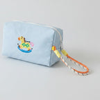 Rocking Horse Cosmetic Bag With Charm - Blue – bags & wallets (view 1)