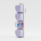 Light-Up Heart Keychain - Purple