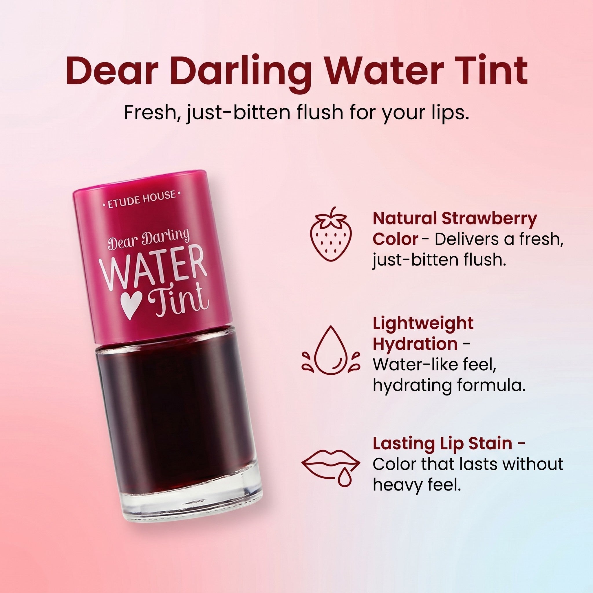 Dear Darling Water Tint #01 Strawberry Ade