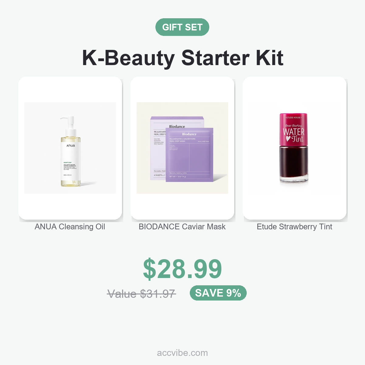 K-Beauty Starter Kit gift set