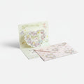 Floral Pop-Up Greeting Card With Butterfly Design – stationery (view 1)