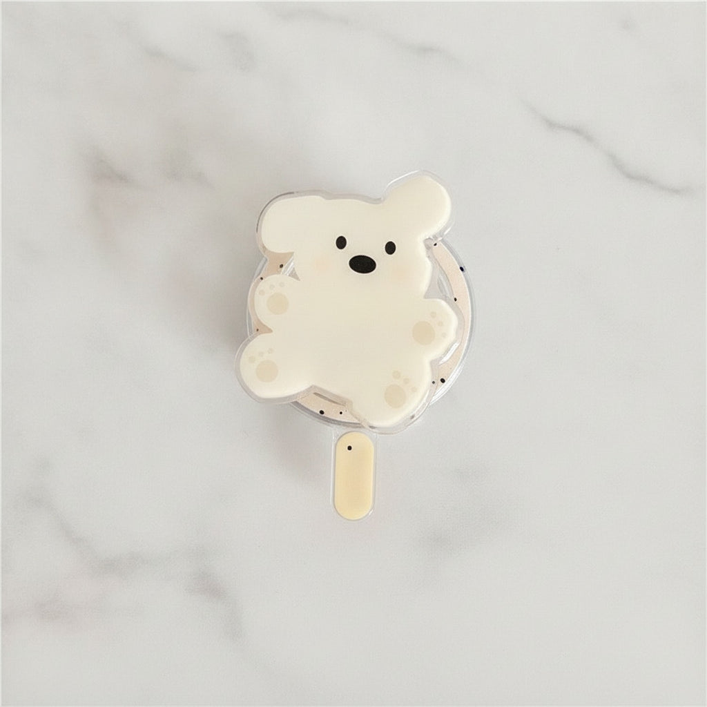Elephant Pop Phone Grip - Cream Speckle