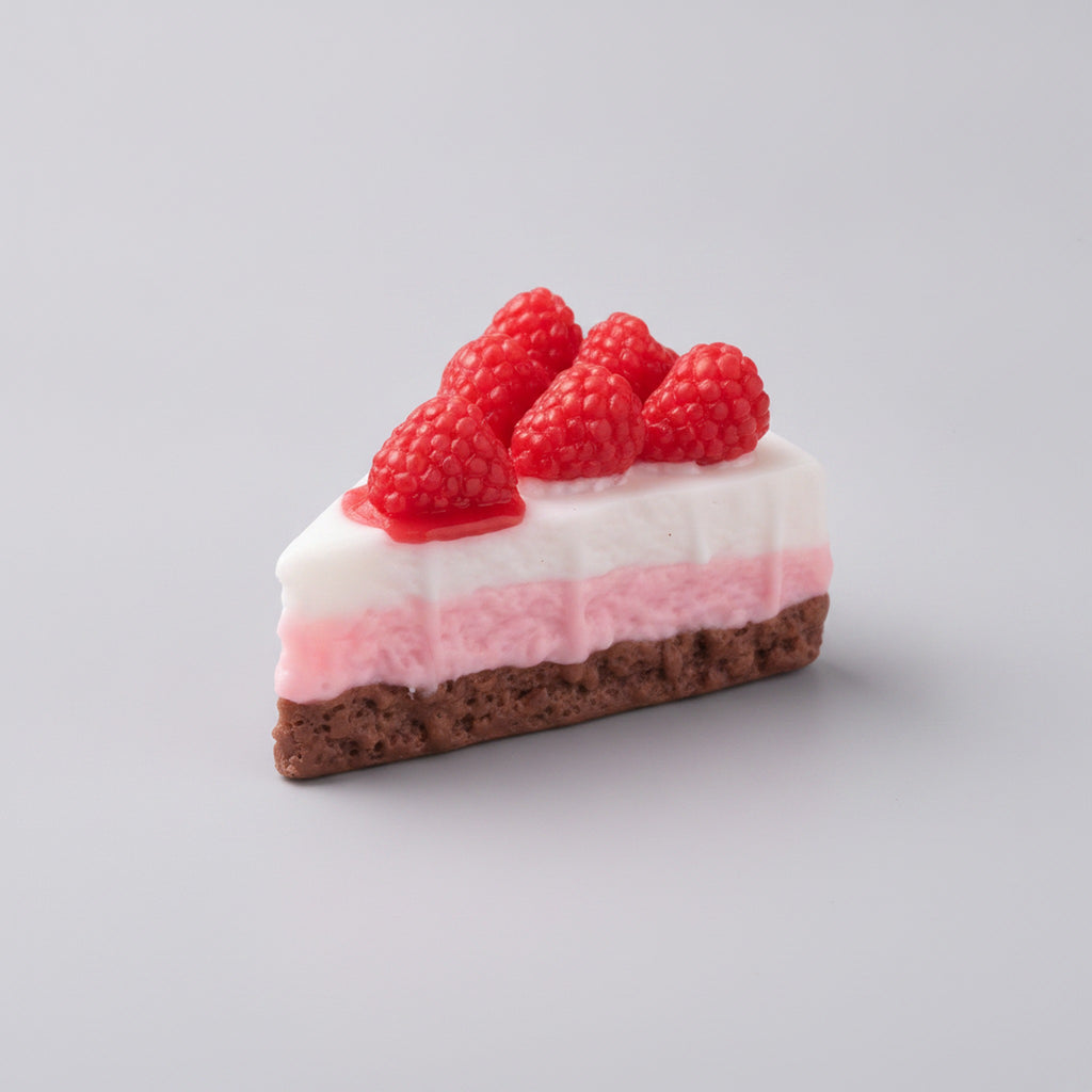 Raspberry Triangle Cake Squishy - Brown