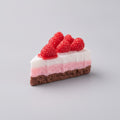 Raspberry Triangle Cake Squishy - Brown