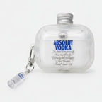 Vodka Bottle Earbud Case - Clear (for AirPods Pro 3)