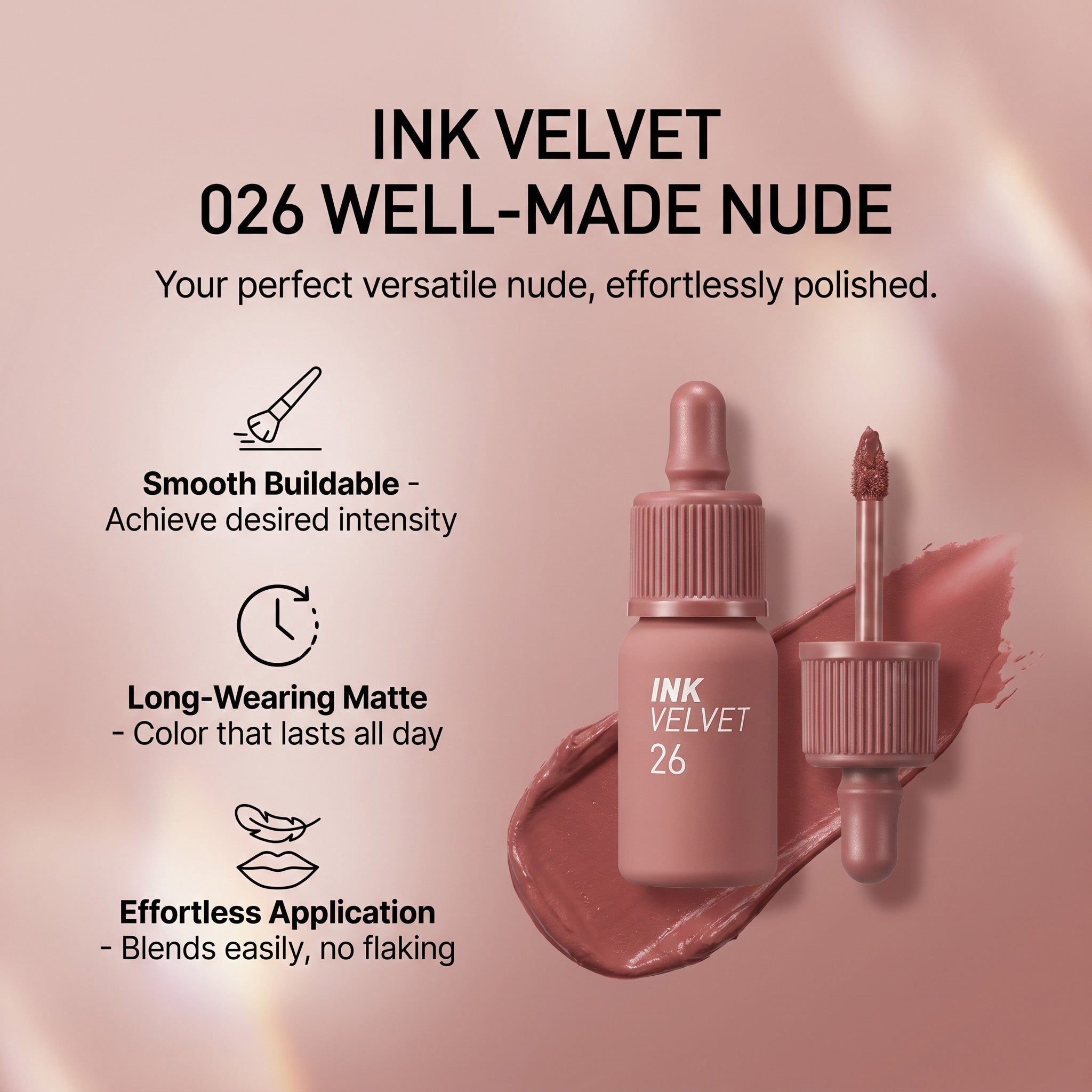 INK VELVET 026 WELL-MADE NUDE