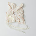 Sage Linen Hair Tie with Bow Detail – hair accessories (view 1)