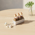 Gnome Crew Keychain - Light Brown