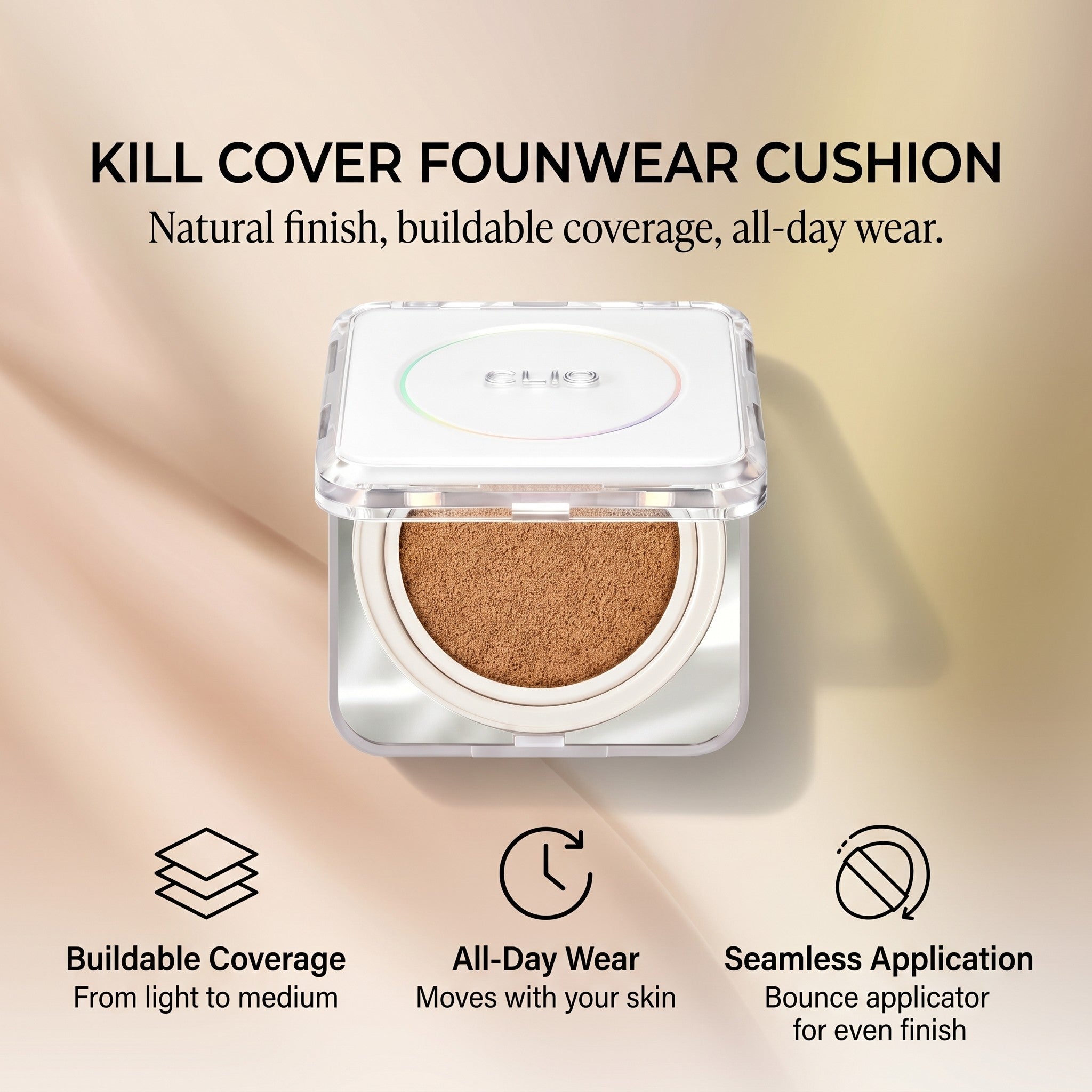 KILL COVER FOUNWEAR CUSHION THE ORIGINAL 26W CHEESE