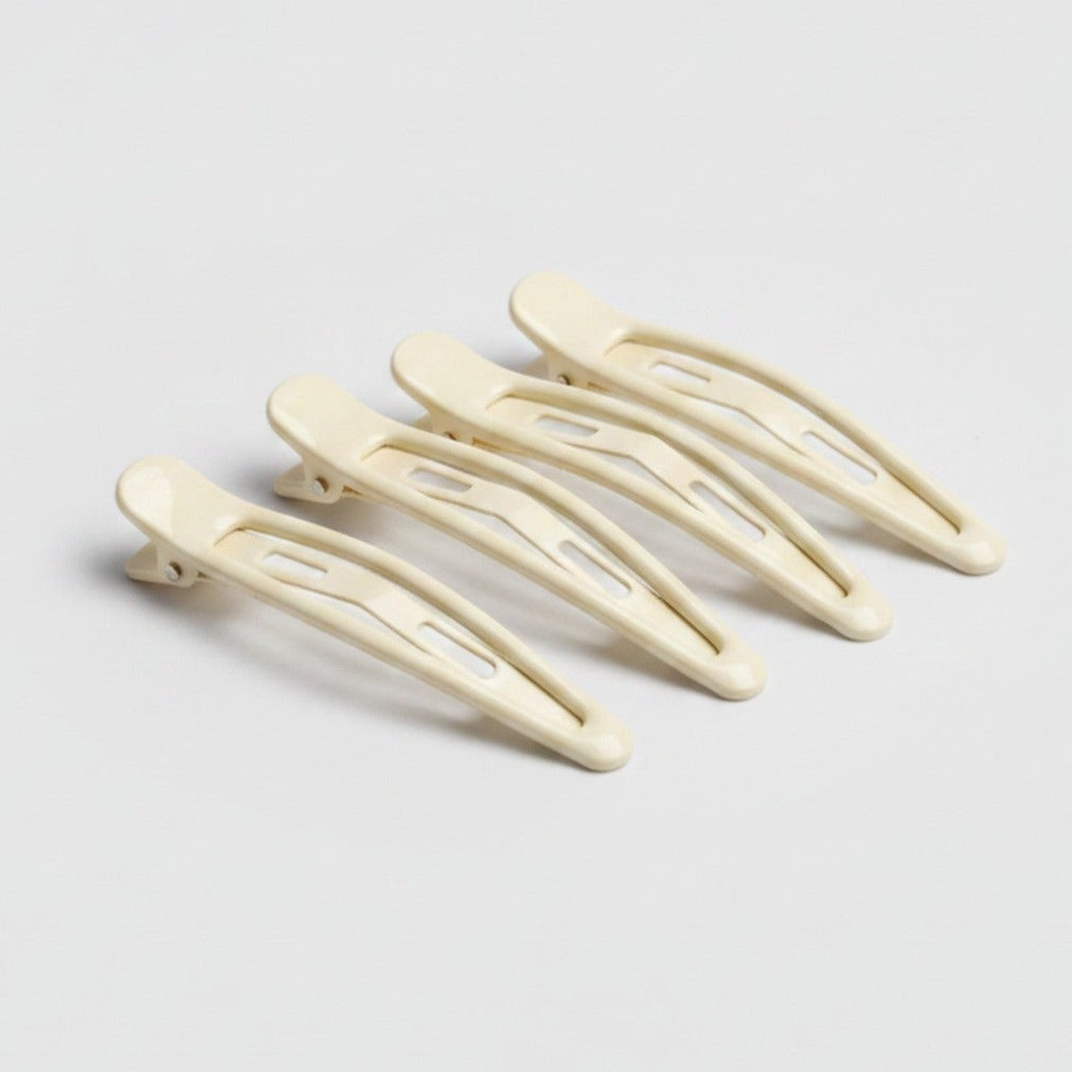 Minimalist BB Hair Clip Set - White – hair accessories (view 1)