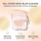 KILL COVER MESH BLUR CUSHION 21N LINEN