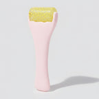 Yellow Sponge Facial Roller Beauty Tool Pink – Korean beauty tool (view 1)