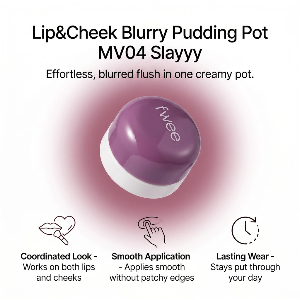Lip&Cheek Blurry Pudding Pot MV04 Slayyy 5g