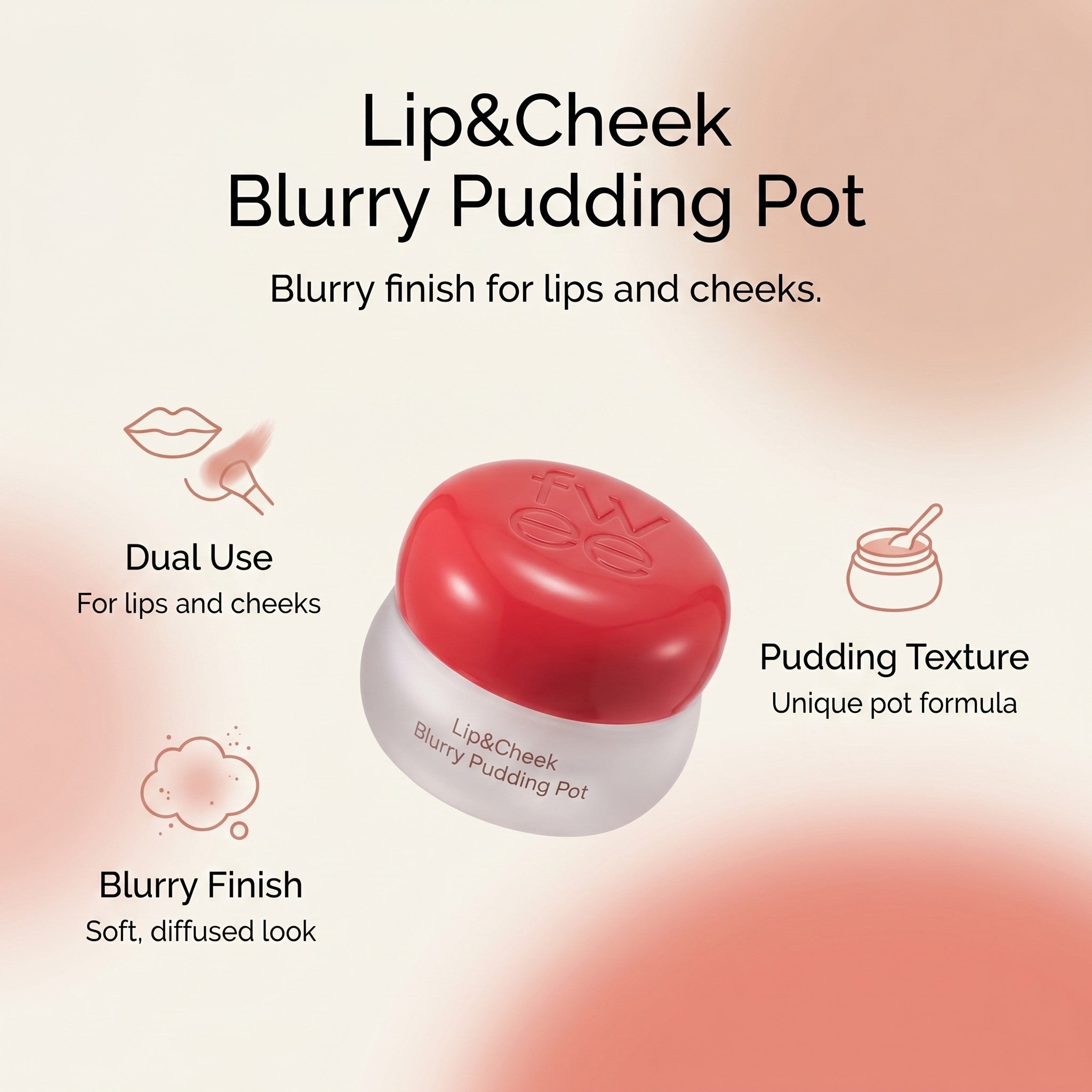 Lip&Cheek Blurry Pudding Pot