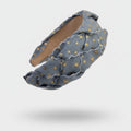 Blue Star Ruched Padded Headband – hair accessories (view 1)