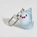 Cute Glow Ghost Bag Charm - Silver 4 – novelty & toys (view 1)