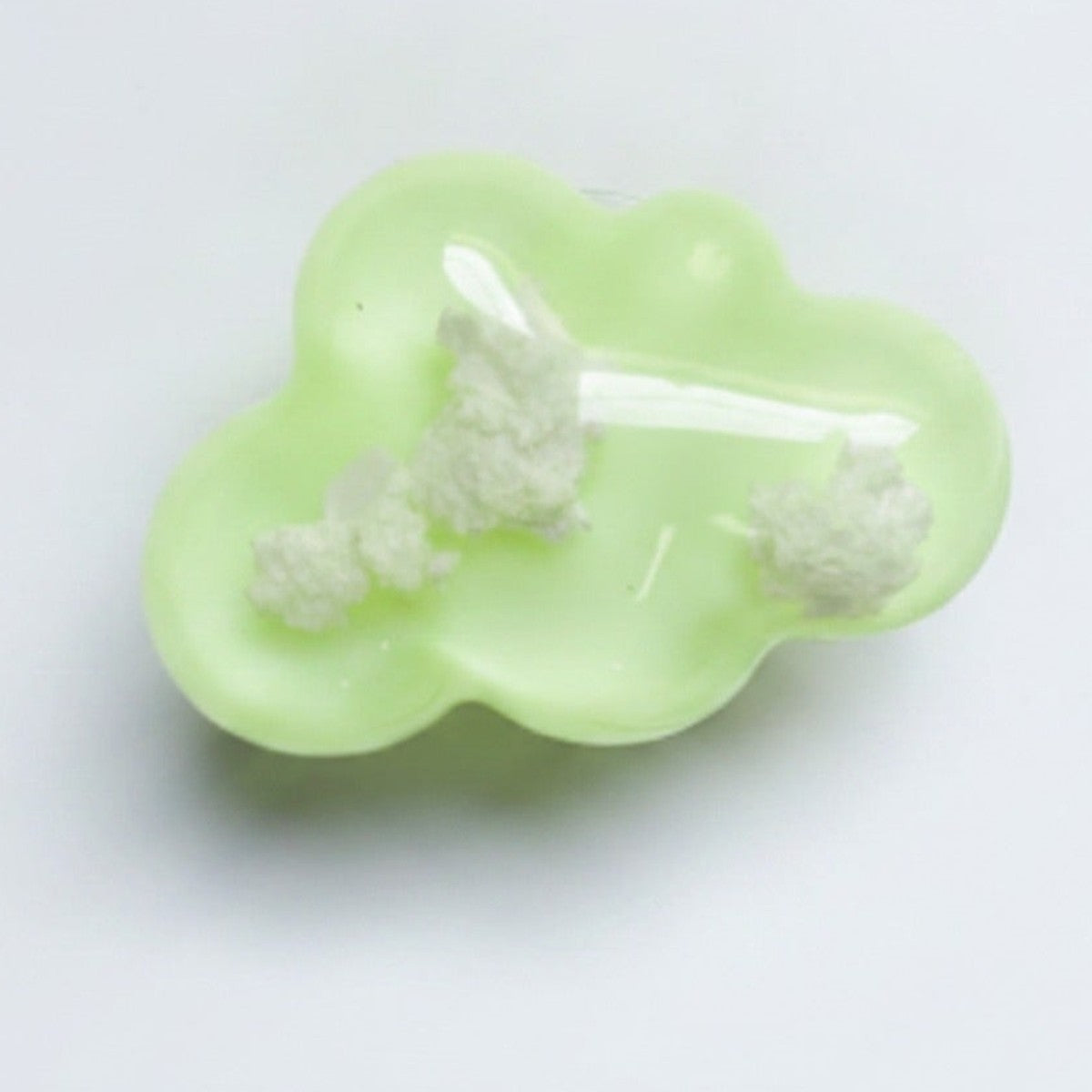 Puffy Cloud Phone Grip - Sage Green