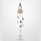 Celestial Moon & Star Car Charm - Sun