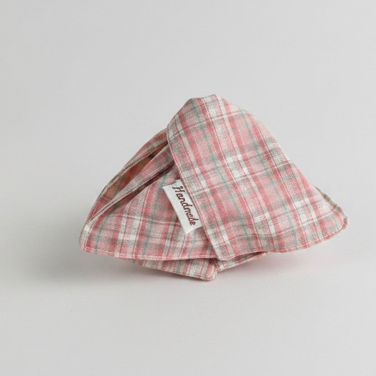 Plaid Hair Claw Clip Pink Green – hair accessories (view 1)