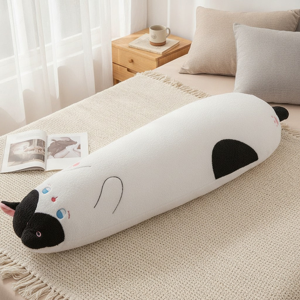Animal Headboard Cushion - White
