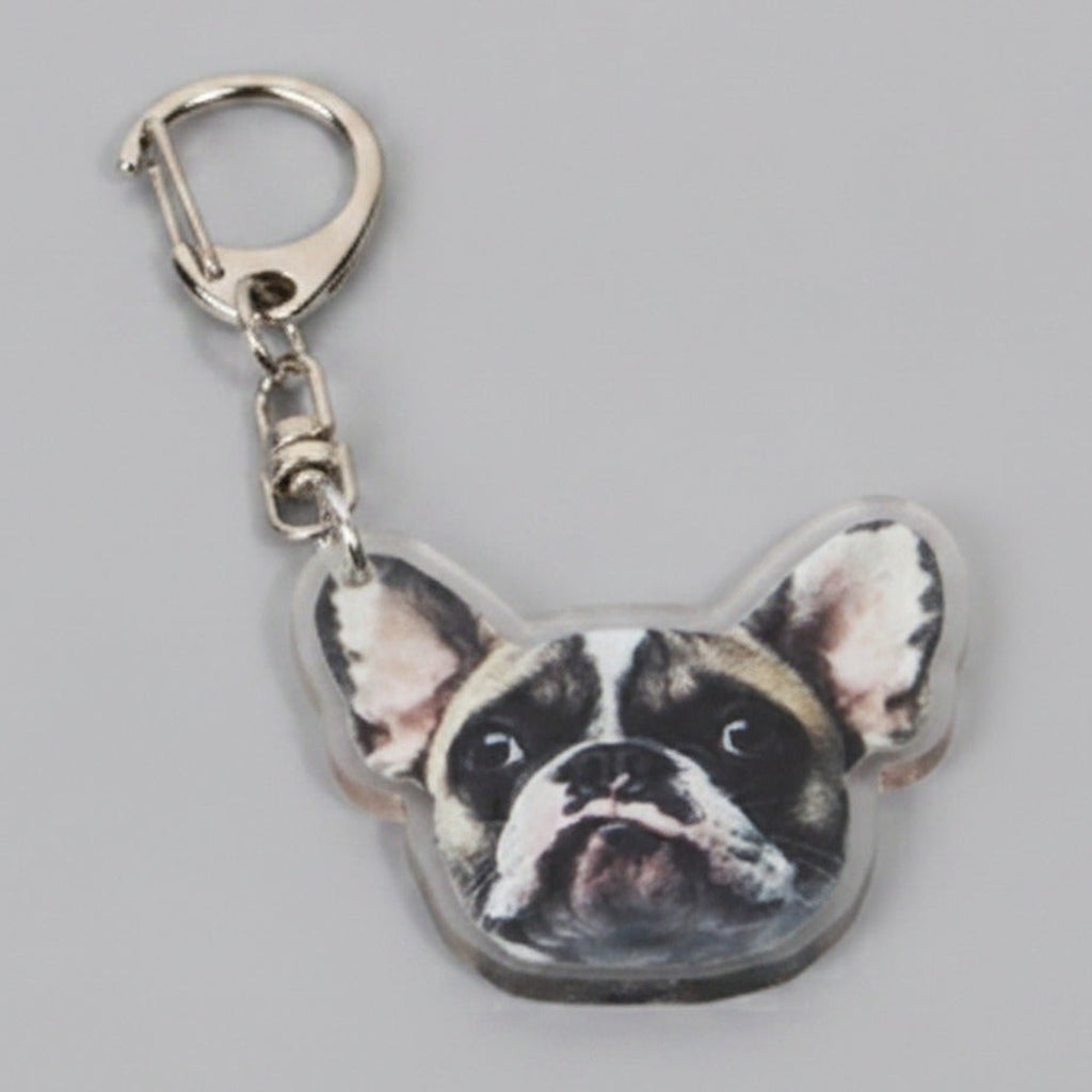 French Bulldog Acrylic Keyring Charm – novelty & toys (view 1)