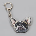 French Bulldog Acrylic Keyring Charm – novelty & toys (view 1)