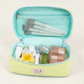 Cosmetic Bag With Flower Charm - Yellow – bags & wallets (view 1)