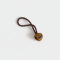 Heart Charm Hair Tie Tortoiseshell