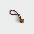 Heart Charm Hair Tie Tortoiseshell