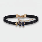 Black Butterfly Charm Choker – jewelry (view 1)