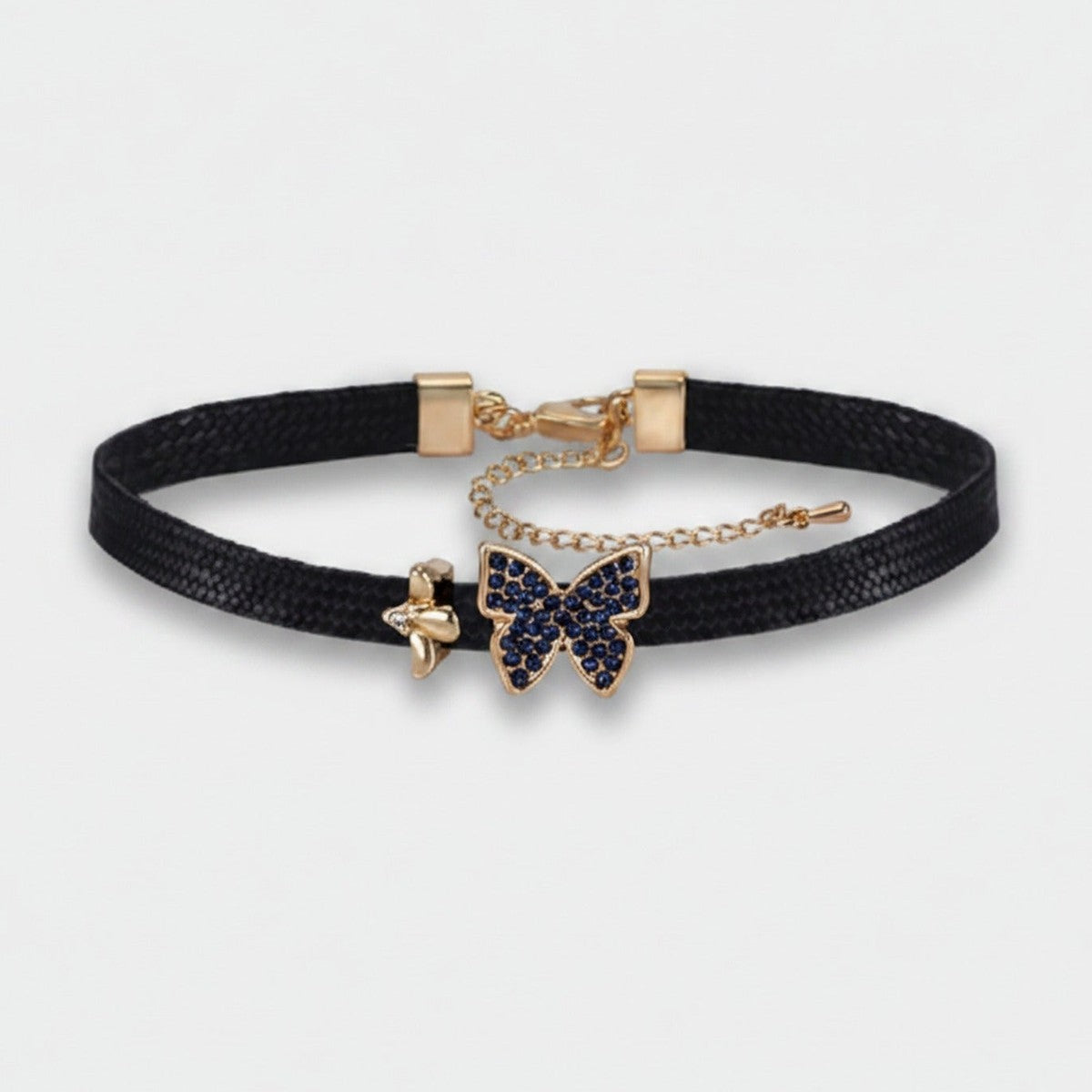 Black Butterfly Charm Choker – jewelry (view 1)