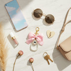 Stanley Tumbler Charm Accessory Set Pink Bow Set