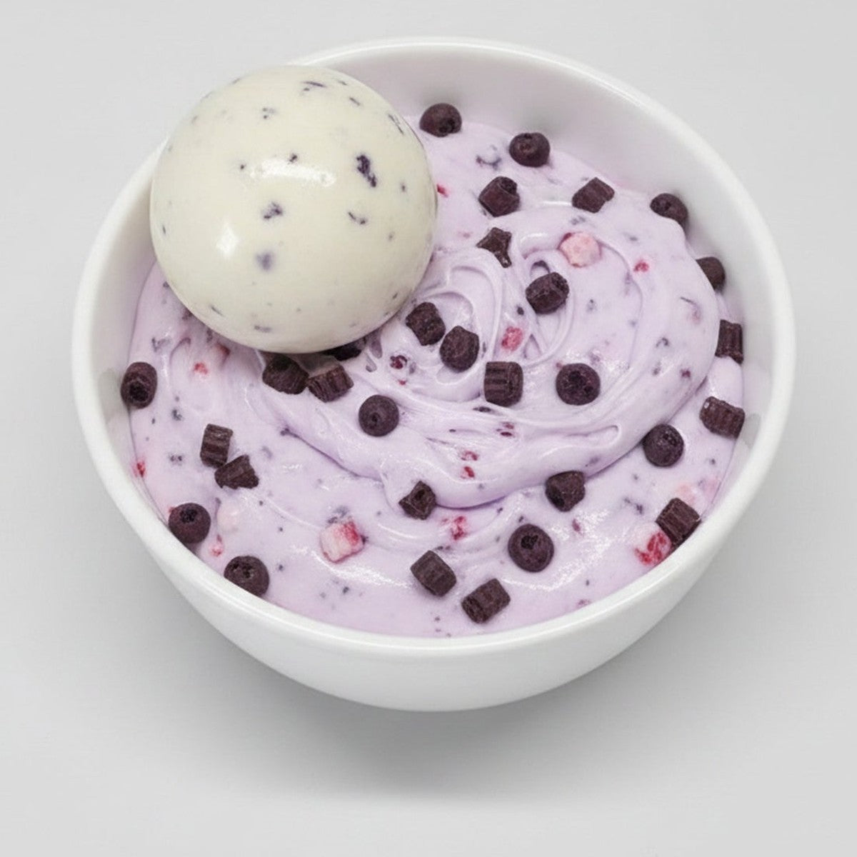 Creamy Squishy Dessert Bowl - Blueberry Cheesecake