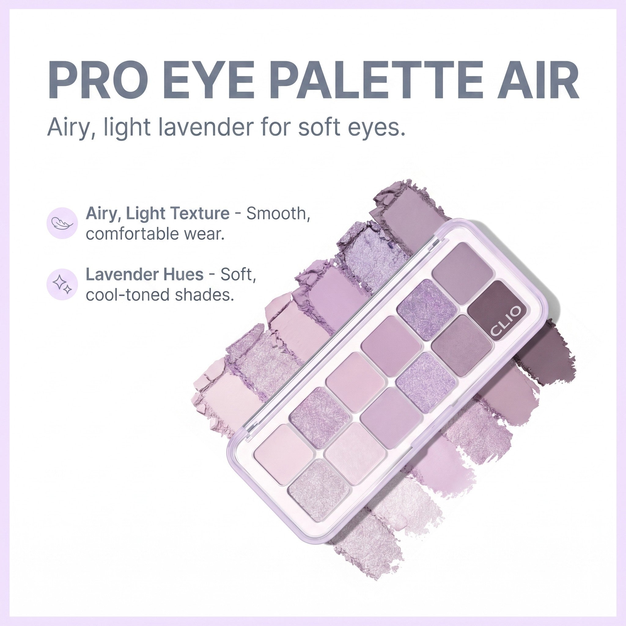 PRO EYE PALETTE AIR 07 LAVENDER STAFF