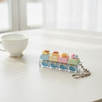 Miniature Dessert Keychain Charm - Bear Paws