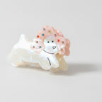Pink Rhinestone Angel Wing Hair Claw – hair accessories (view 1)