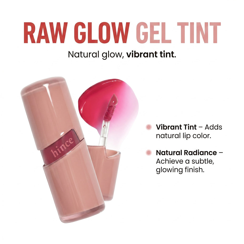RAW GLOW GEL TINT R005 HIBISCUS 4ml