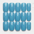 Press-On Nail Set, 12-Piece - Turquoise