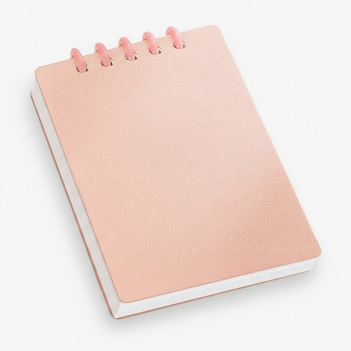 Spiral Lined Mini Notepad - Cherry Pink