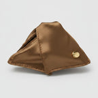 Metallic Gold Satin Hair Claw Clip – hair accessories (view 1)