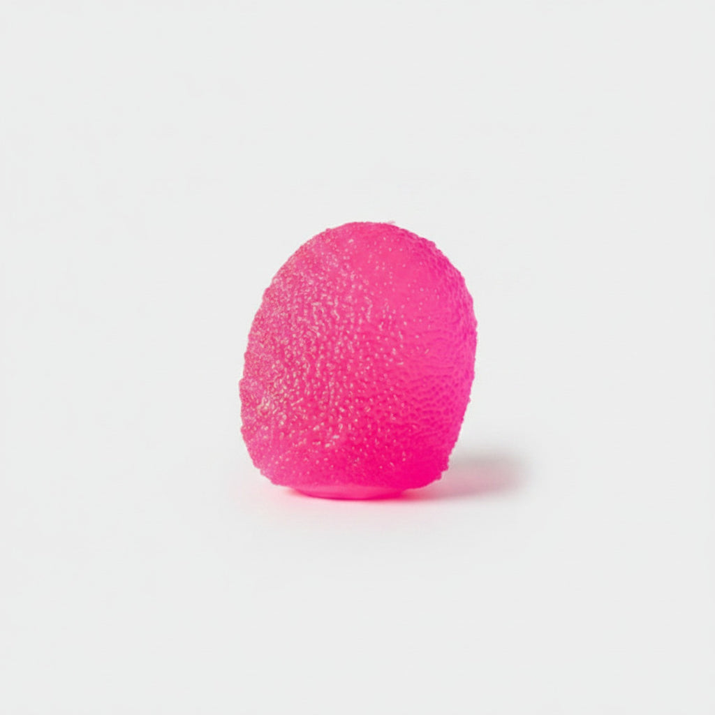 Sparkly Malt Candy Plush Keychain Pink