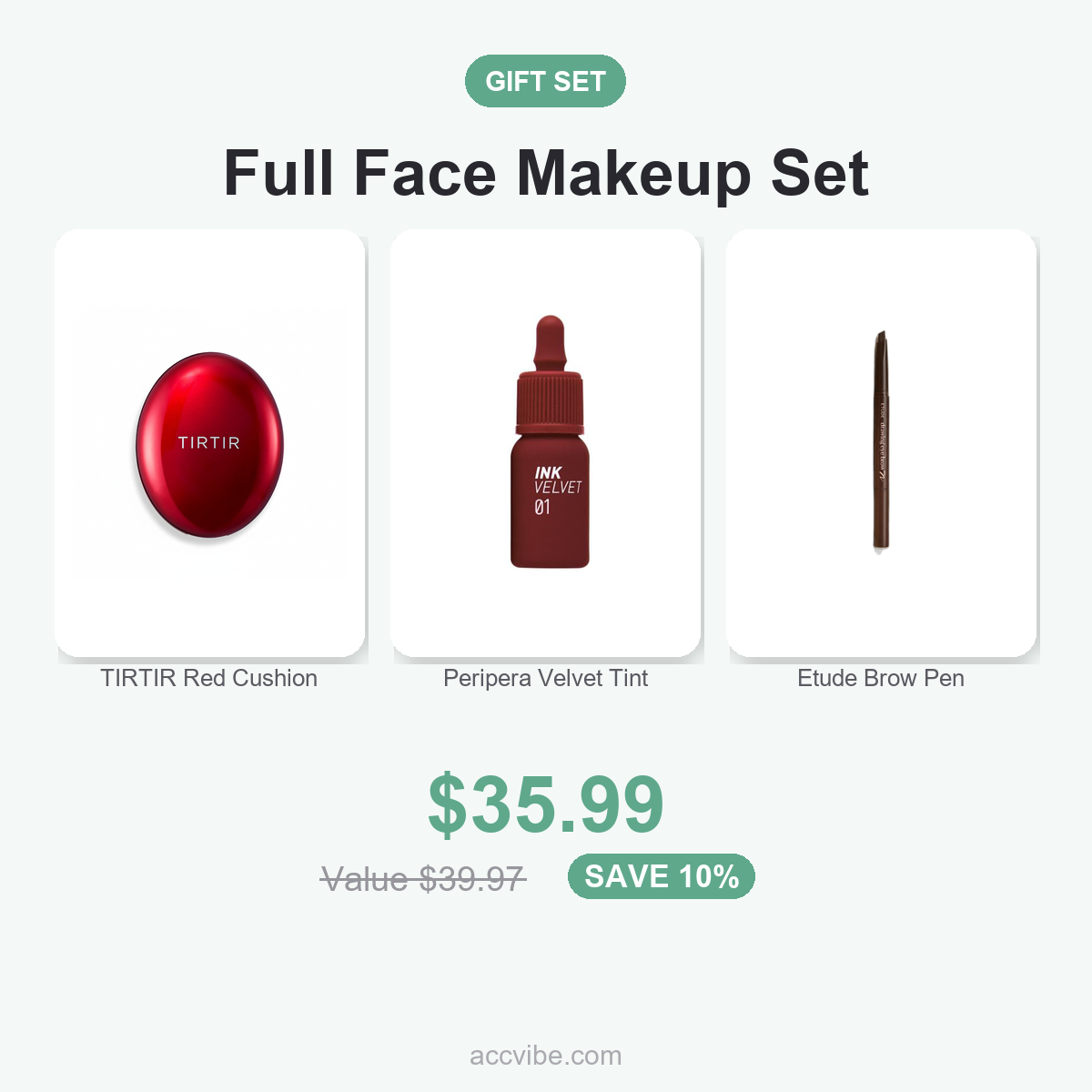 Full Face Makeup Set gift set