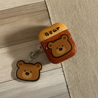 Bear Honey Pot AirPods Case - Brown (for AirPods 3)