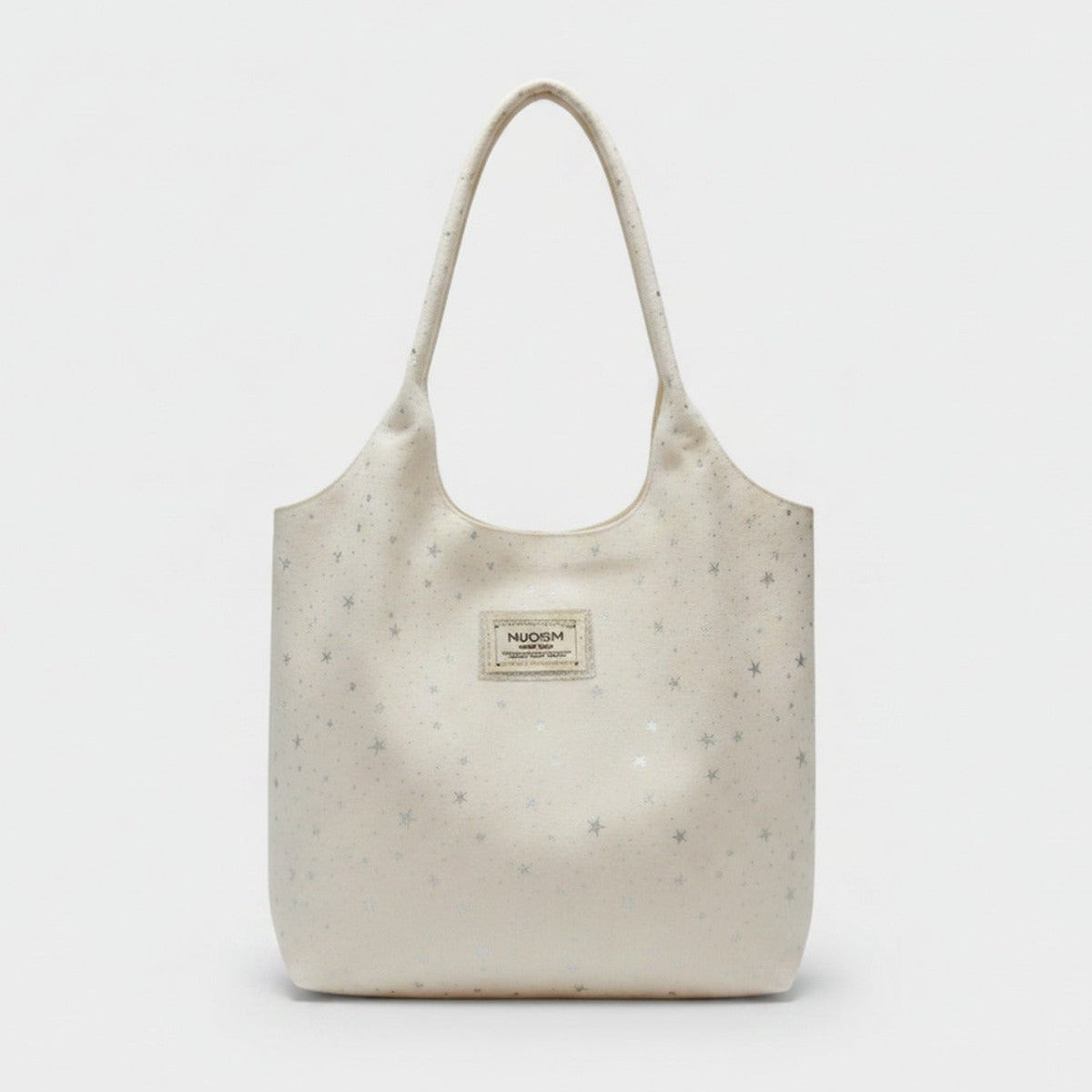 Starry Night Cream Tote Bag – apparel accessories (view 1)