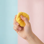 Squishy Melon Ball - Green - squeeze in hand