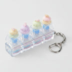 Miniature Dessert Keychain Charm - Ice Cream