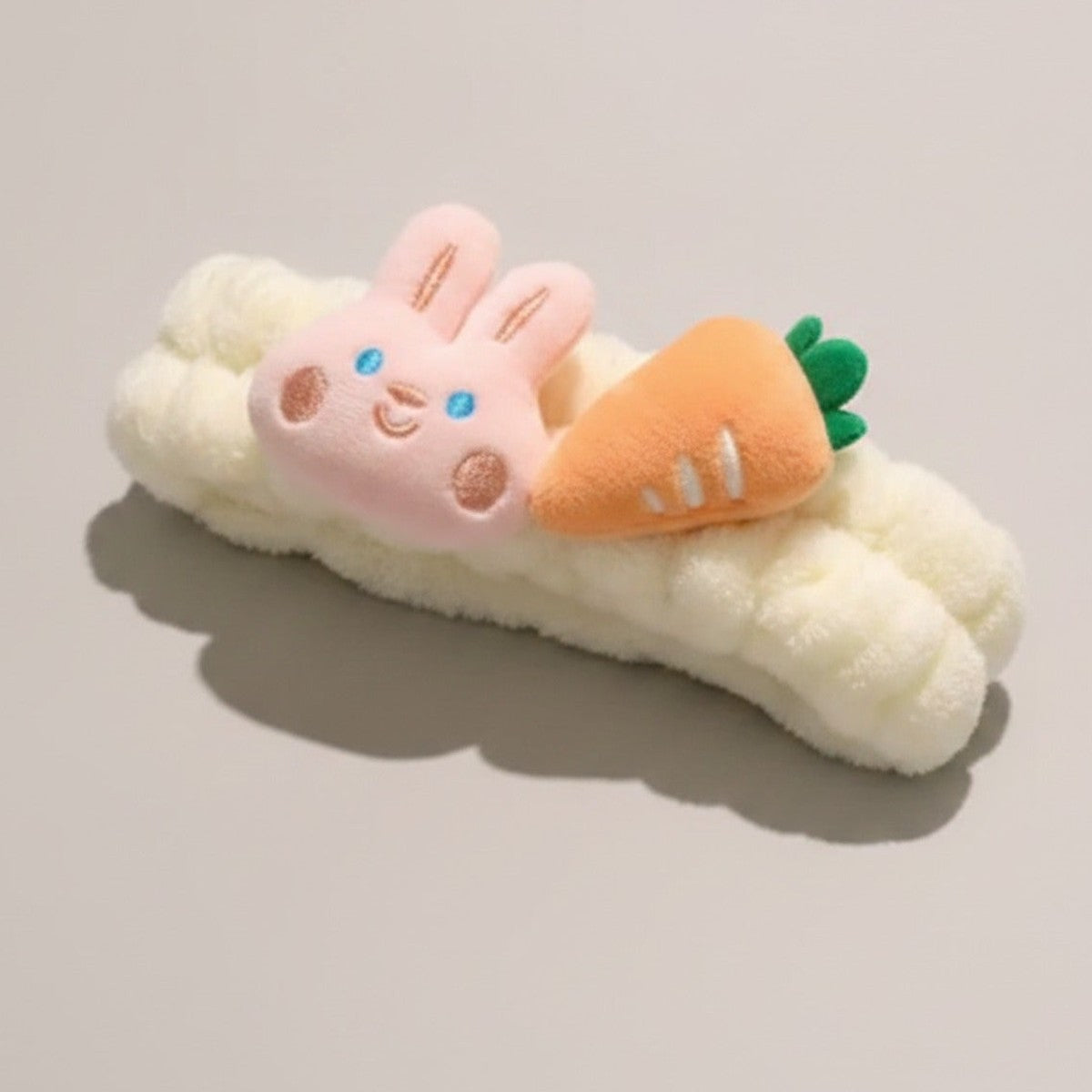 Fluffy Cloud Bunny Carrot Hairband Set – hair accessories (view 1)