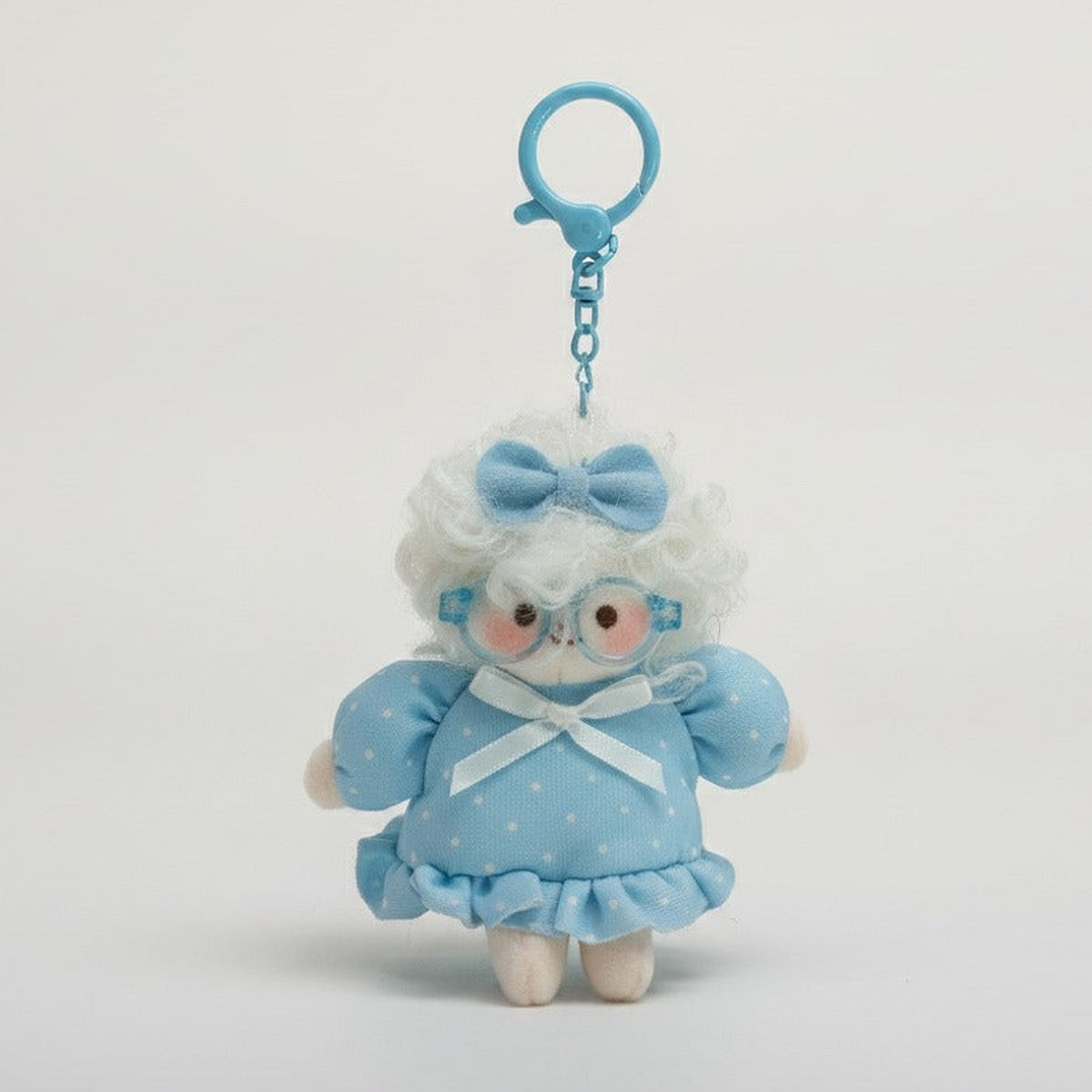 Cute Grandma Doll Plush Keychain – novelty & toys (view 1)